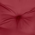  Poduszka na ławkę ogrodową, winna czerwień 150x50x7 cm, tkanina