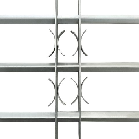  Krata na okno z regulacją, 500-650 mm, 3 metalowe pręty