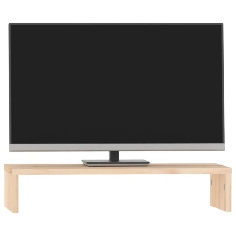  Podstawka na monitor, 50x27x10 cm, lite drewno sosnowe