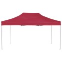  Profesjonalny, składany namiot imprezowy, 4,5 x 3 m, czerwony