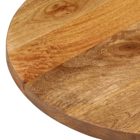  Blat stołu, 100x40x3,8 cm, owalny, lite drewno mango