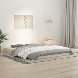  Rama łóżka, 160 x 200 cm, lite drewno sosnowe
