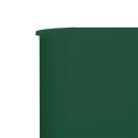  Parawan 6-skrzydłowy z tkaniny, 800x160 cm, zielony