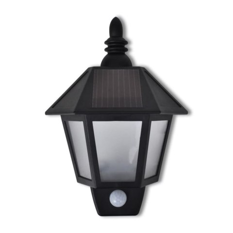  Lampy solarne z detektorem ruchu, 2 sztuki