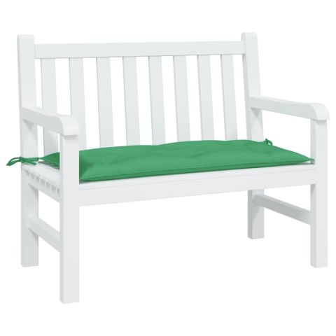  Poduszka na ławkę ogrodową, zielona, 110x50x7 cm, tkanina