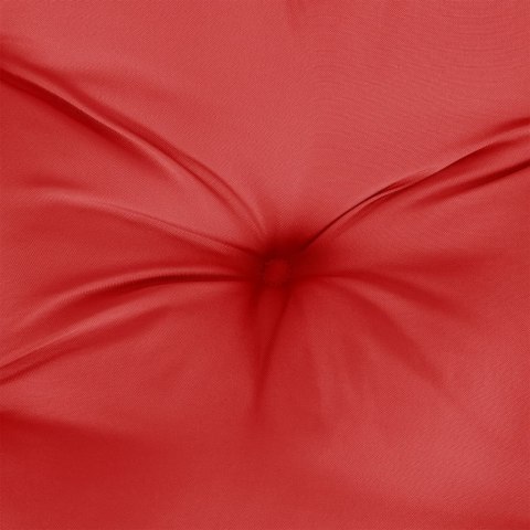  Poduszka na ławkę ogrodową, czerwona, 100x50x7 cm, tkanina