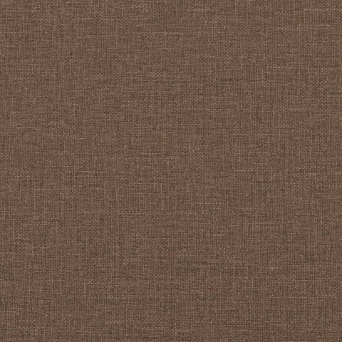  Sofa 3-osobowa, brązowa, tapicerowana tkaniną