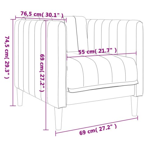  Fotel, jasnoszary, tapicerowany tkaniną