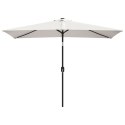  Prostokątny parasol ogrodowy, biały, 200x300 cm