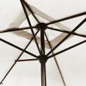  Prostokątny parasol ogrodowy, biały, 200x300 cm