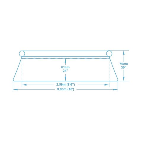 Nadmuchiwany basen Bestway 57270 ø 305 x 76 cm