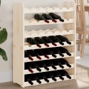  Stojak na wino, 67,5x25x87 cm, lite drewno sosnowe