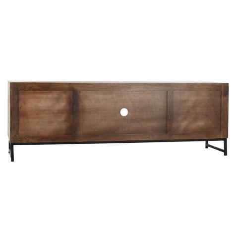 MebleTV DKD Home Decor 180 x 40 x 60 cm Czarny Metal Biały Drewno mango