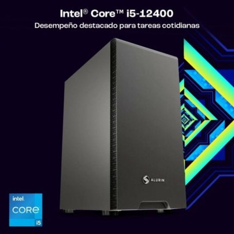 Komputer Stacjonarny PcCom PCCOMWORK12400WP Intel Core i5-1240 16 GB RAM 500 GB SSD