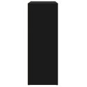  Szafka, czarna, 60x31x84 cm, materiał drewnopochodny