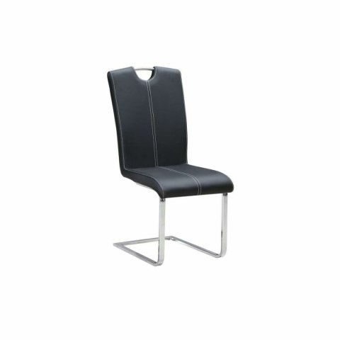Krzesło do Jadalni DKD Home Decor Czarny Metal Poliuretan (59 x 45 x 102 cm)