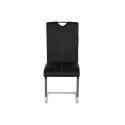 Krzesło do Jadalni DKD Home Decor Czarny Metal Poliuretan (59 x 45 x 102 cm)