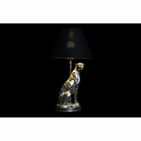 Lampa stołowa DKD Home Decor Srebrzysty Czarny Złoty 26 x 26 x 46 cm Żywica 220 V 50 W (2 Sztuk)