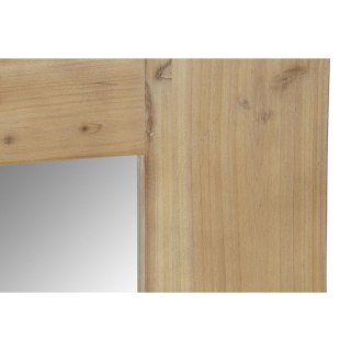 Lustro ścienne DKD Home Decor Jodła Naturalny Czerwony MDF (70 x 2 x 90 cm)