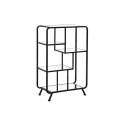 Regał DKD Home Decor Czarny Metal Szkło 60 x 28 x 93 cm (1)