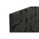 Dekoracja ścienna Home ESPRIT Czarny Abstrakcyjny Nowoczesny 81 x 3,8 x 117 cm