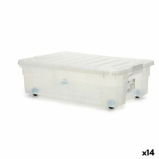 Pojemnik na Kółkach 30 L 40 x 18 x 59,5 cm (14 Sztuk)