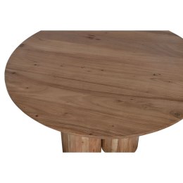 Stolik Home ESPRIT Brązowy Naturalny Drewno akacjowe 80 x 80 x 45 cm