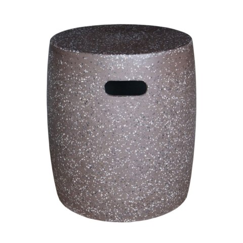 Taboret Terrazzo Brązowy 40 x 40 x 45 cm