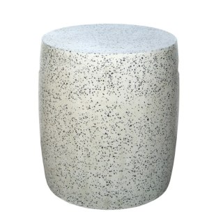 Taboret Terrazzo Czarny 40 x 40 x 45 cm