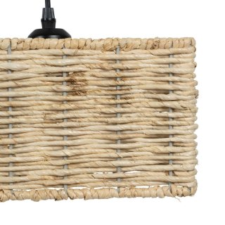 Lampa Sufitowa Czarny Naturalny Żelazo 220-240 V 88 x 17,5 x 65 cm