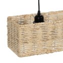 Lampa Sufitowa Czarny Naturalny Żelazo 220-240 V 88 x 17,5 x 65 cm