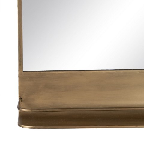 Lustro ścienne Złoty Szkło Żelazo 62 x 16 x 65 cm