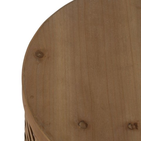 Stolik Naturalny Żelazo Drewno świerkowe Drewno MDF 39 x 39 x 51,5 cm