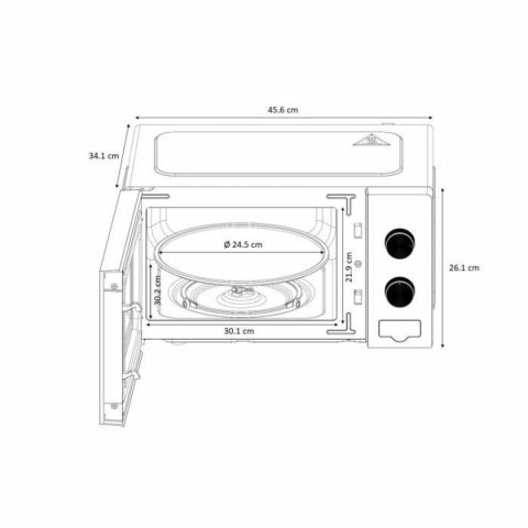 Mikrofalówka Oceanic MO20W11 20 L