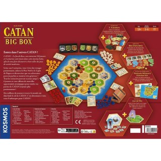 Gra Planszowa Asmodee Catan Big Box (FR)