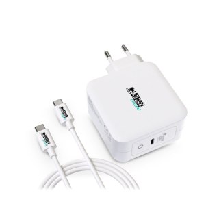 Ładowarka ścienna + kabel-USB C Urban Factory GSC10UF Biały