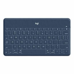 Klawiatura Logitech 920-010048 AZERTY Francuski Niebieski Czarny