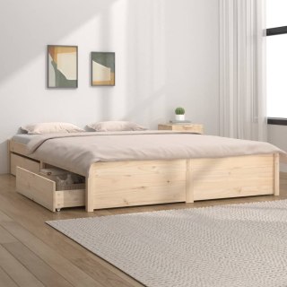  Rama łóżka z szufladami, 120x200 cm
