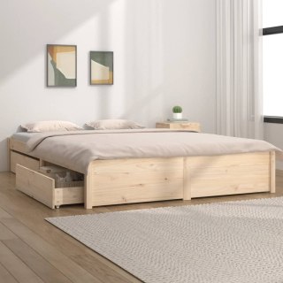  Rama łóżka z szufladami, 140x200 cm