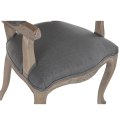 Krzesło do Jadalni DKD Home Decor Ciemny szary 57 x 57 x 94 cm