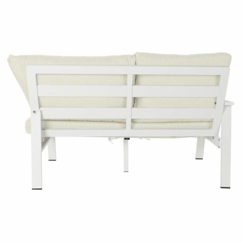 Kanapa ogrodowa DKD Home Decor Biały Aluminium Szkło 86 cm 212 x 212 x 86 cm