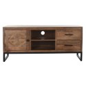 MebleTV DKD Home Decor Brązowy Teczyna Metal (125 x 40 x 55 cm)