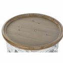 Stolik DKD Home Decor Jodła Naturalny MDF Biały Orientalny (63 x 63 x 45 cm)