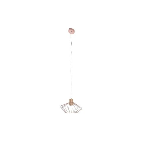 Lampa Sufitowa DKD Home Decor 34 x 34 x 21 cm Srebrzysty Czarny Szary Różowy Metal Biały 50 W 60 W Sosna