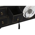 MebleTV DKD Home Decor Czarny Orientalny Biały Złoty Biały/Czarny Metal Jodła Drewno MDF 130 x 26 x 51 cm