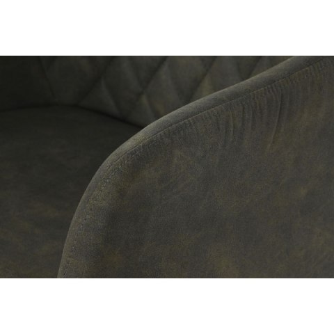 Krzesło DKD Home Decor Czarny Kolor Zielony 55 x 58 x 83 cm