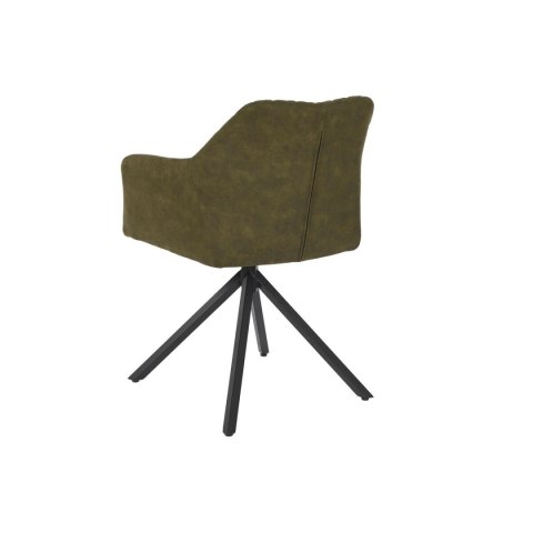 Krzesło DKD Home Decor Czarny Kolor Zielony 55 x 58 x 83 cm