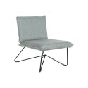 Fotel Home ESPRIT Czarny Kolor Zielony Metal 66 x 78 x 75 cm