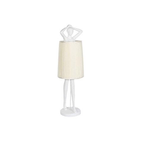 Lampa Stojąca Home ESPRIT Biały Żywica 50 W 220 V 46 x 41 x 137,5 cm