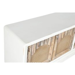 MebleTV Home ESPRIT Biały Naturalny Jodła Drewno MDF 156 x 40 x 64 cm